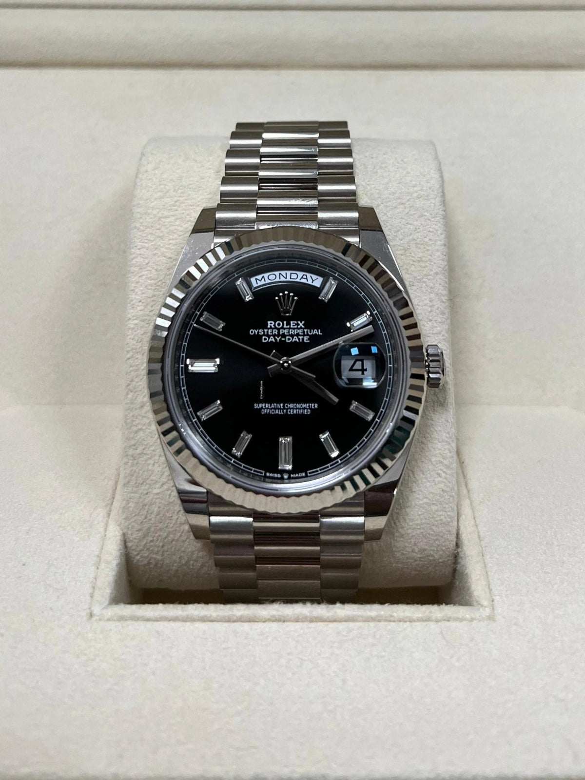 Rolex Day-Date Black Diamonds