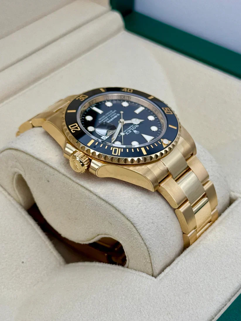 Rolex Submariner Date Full Gold & Noir