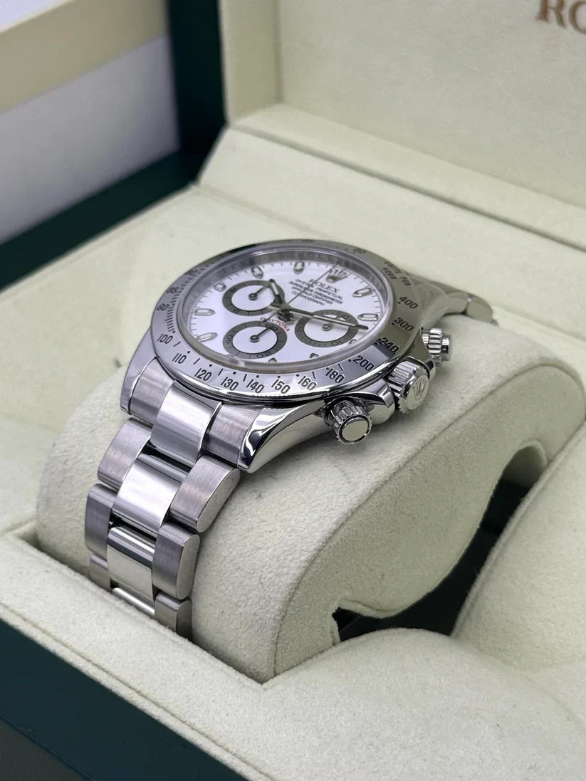 Rolex Daytona Acier Fond Full Blanc