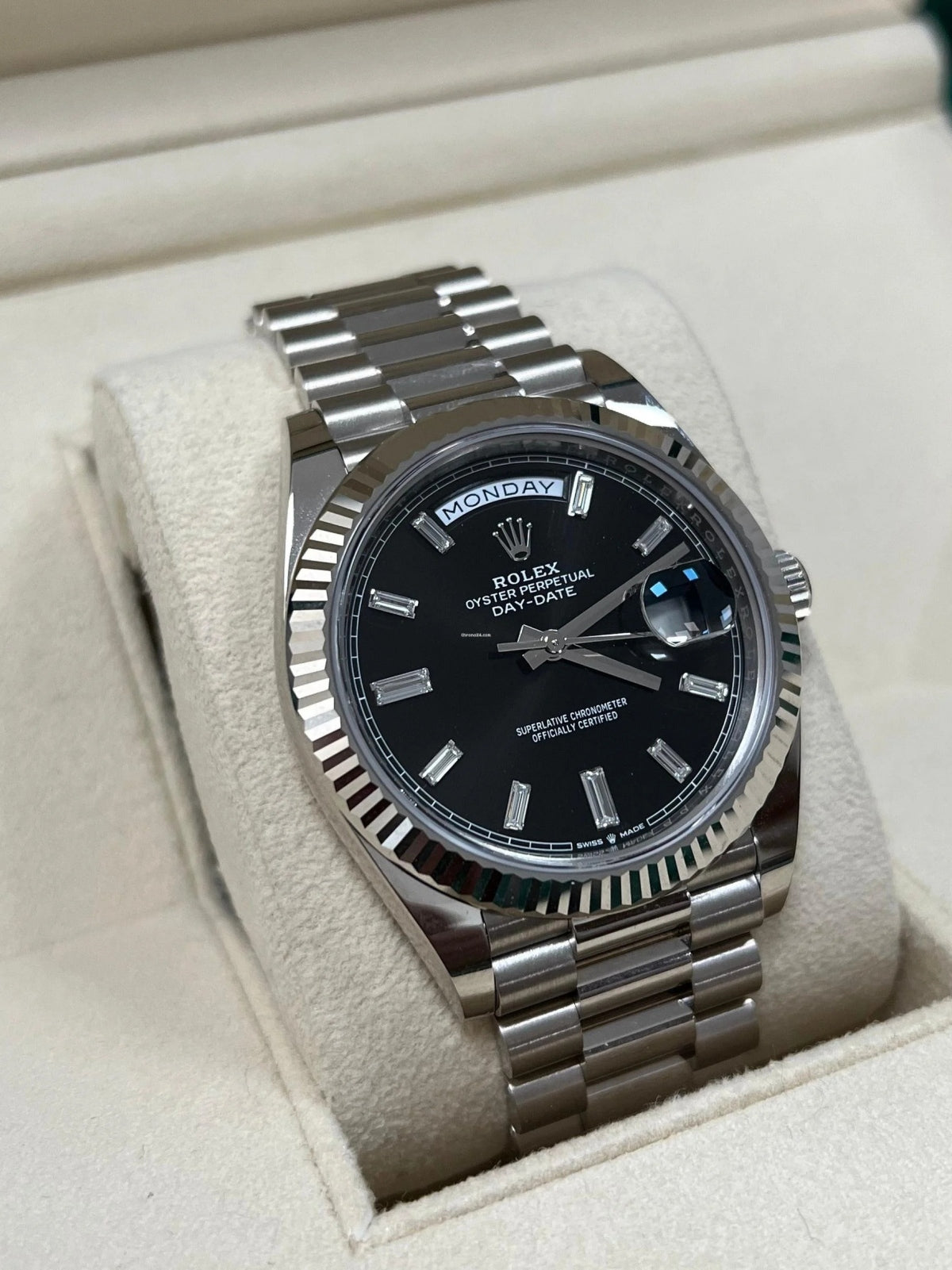 Rolex Day-Date Black Diamonds