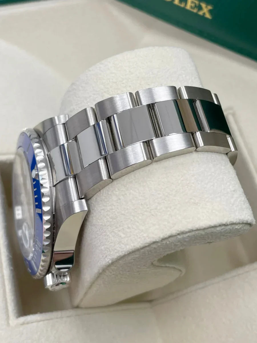 Rolex Submariner Date "The Blueberry" Or blanc