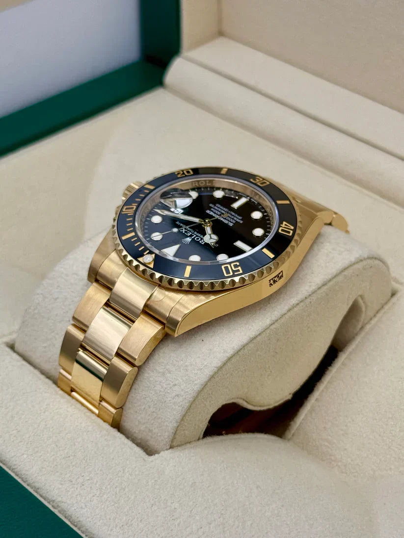 Rolex Submariner Date Full Gold & Noir