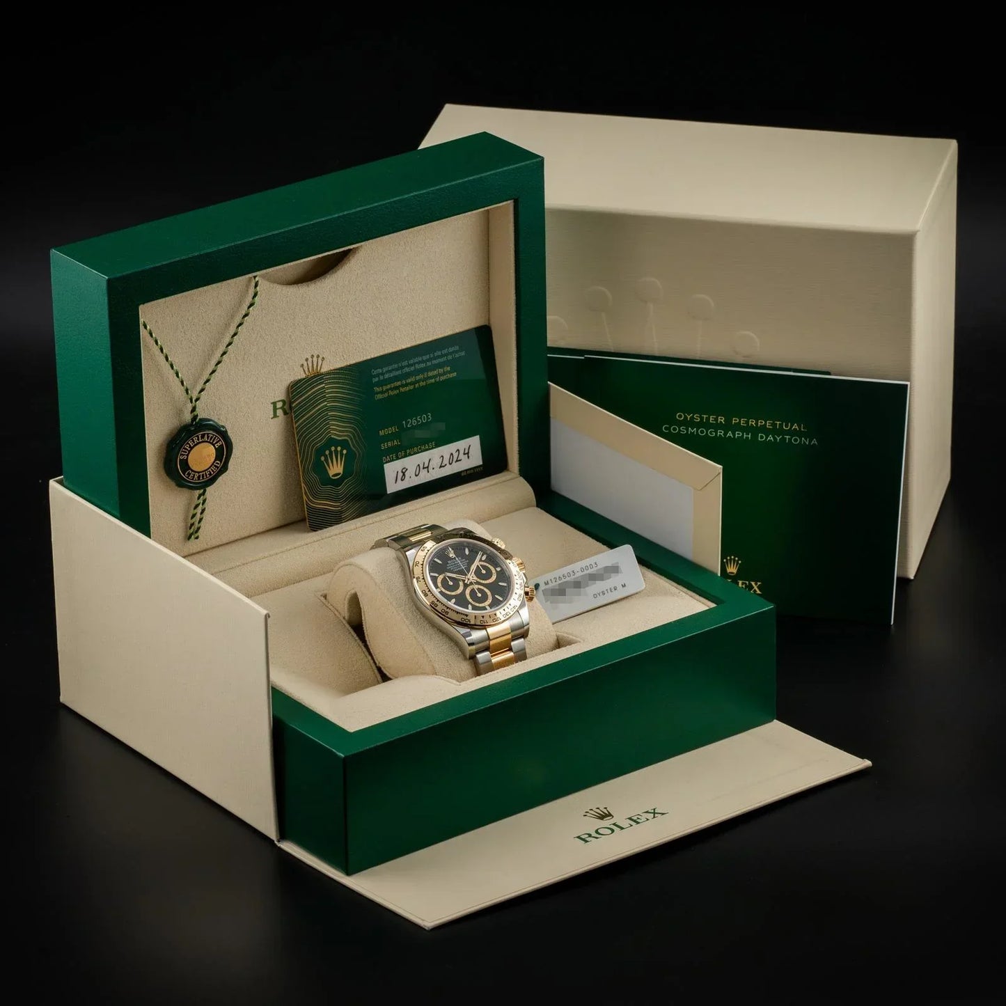 Rolex Daytona Tone Black