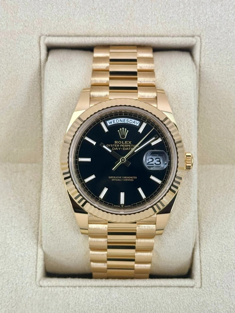 Rolex Day-Date Gold Black