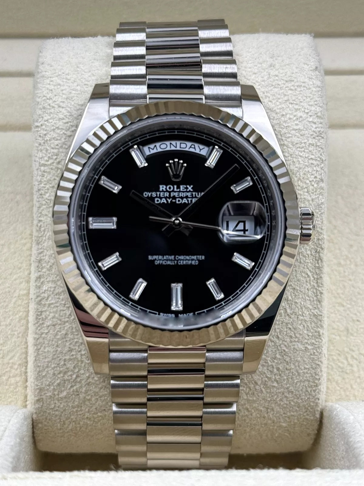 Rolex Day-Date Black Diamonds