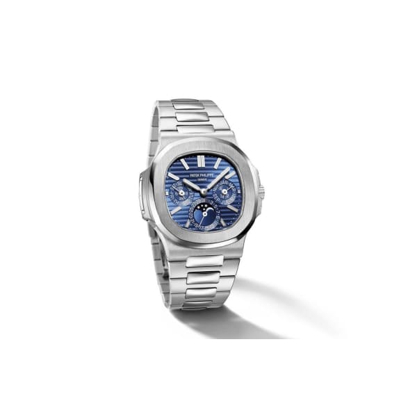 Patek Philippe Nautilus White Gold Moon Phase