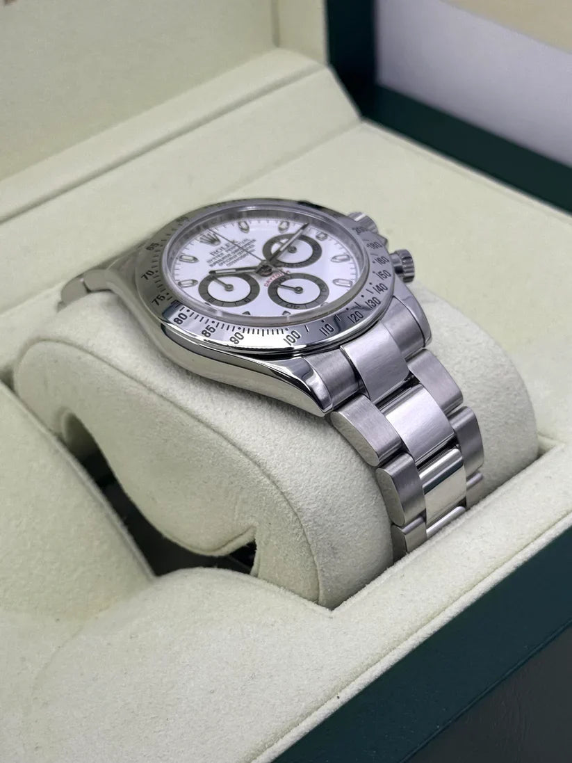 Rolex Daytona Acier Fond Full Blanc