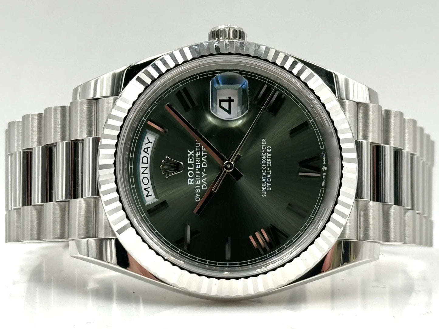 Rolex Day-Date Olive Roman