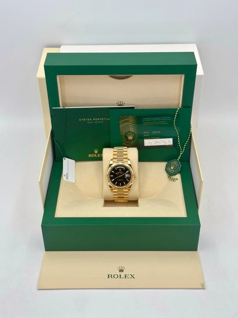 Rolex Day-Date Gold Black
