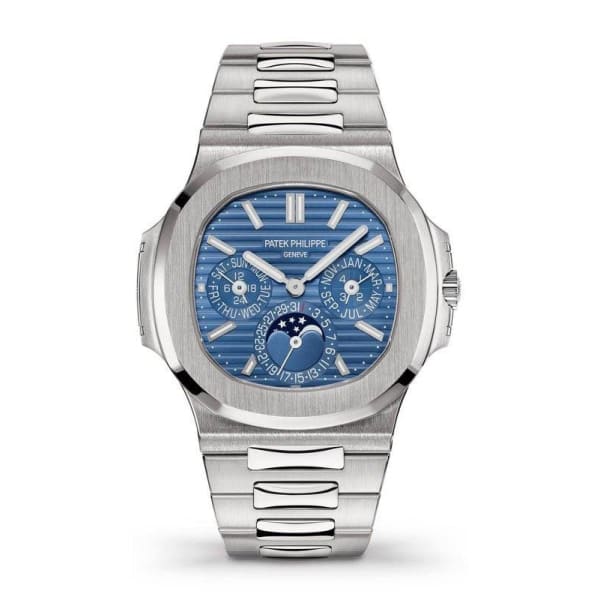 Patek Philippe Nautilus White Gold Moon Phase