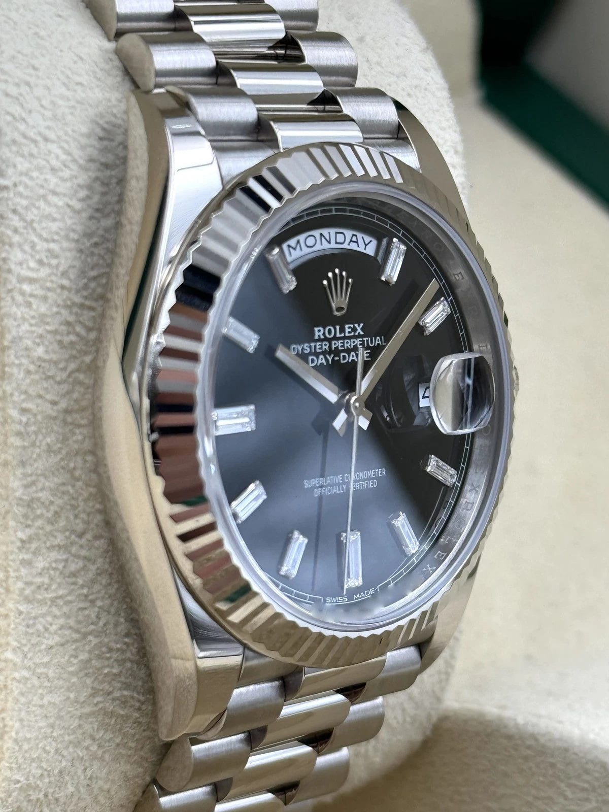 Rolex Day-Date Black Diamonds