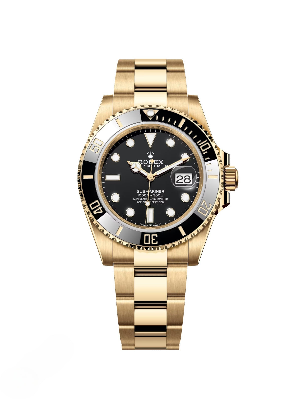 Rolex Submariner Date Full Gold & Noir
