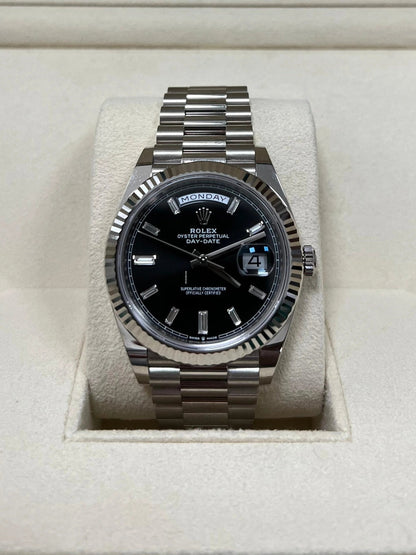 Rolex Day-Date Black Diamonds