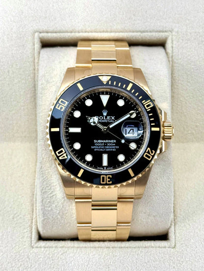 Rolex Submariner Date Full Gold & Noir