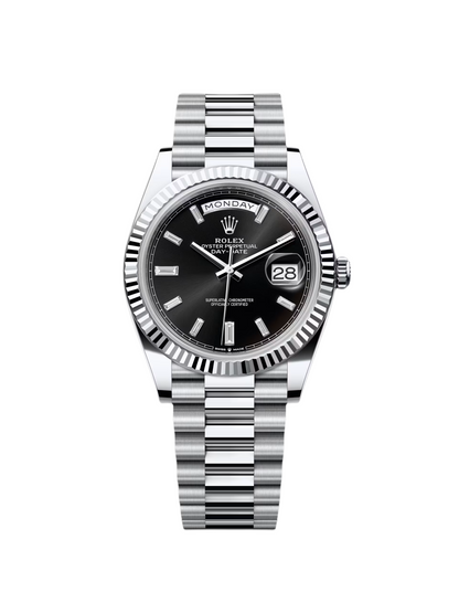 Rolex Day-Date Black Diamonds