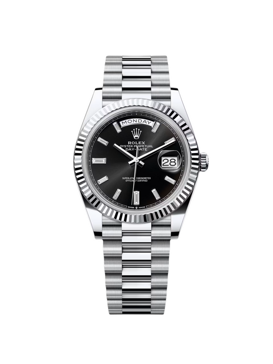 Rolex Day-Date Black Diamonds