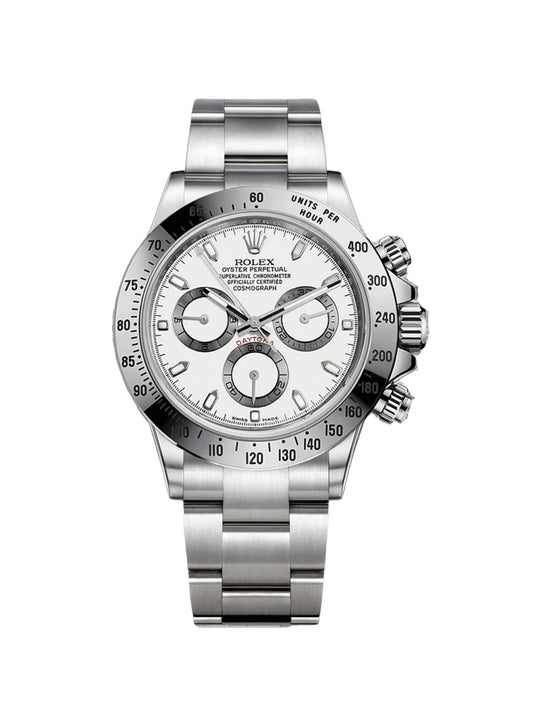 Rolex Daytona Acier Fond Full Blanc