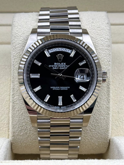 Rolex Day-Date Black Diamonds