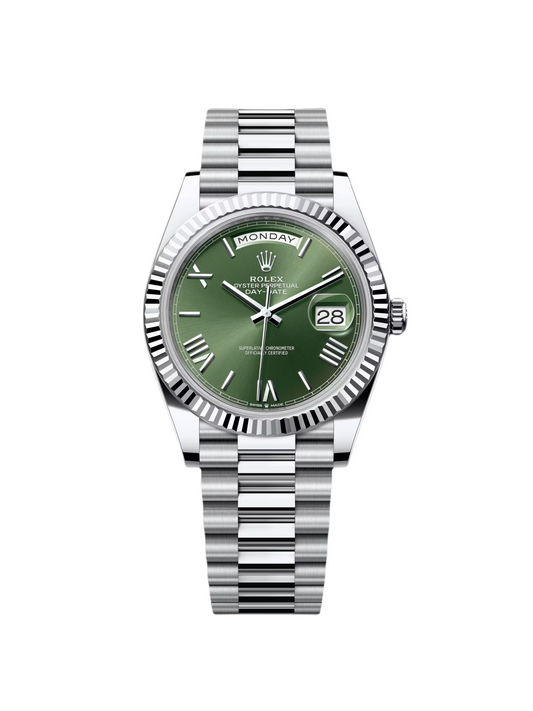 Rolex Day-Date Olive Roman