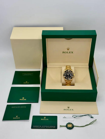Rolex Submariner Date Full Gold & Noir