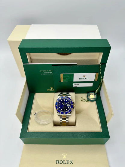 Rolex Submariner Date Or & Bleue