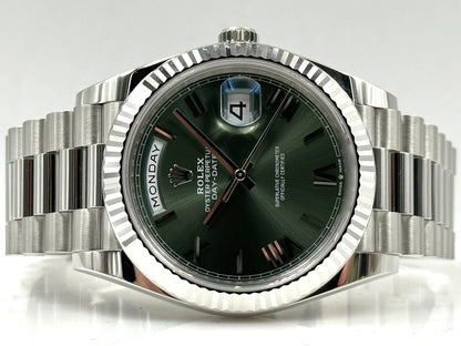 Rolex Day-Date Olive Roman