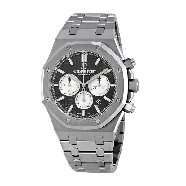 A.P Royal Oak Chronograph Watch-Black Dial 41mm