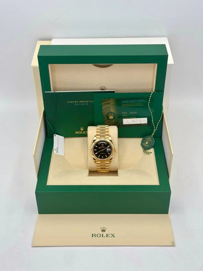 Rolex Day-Date Gold Black