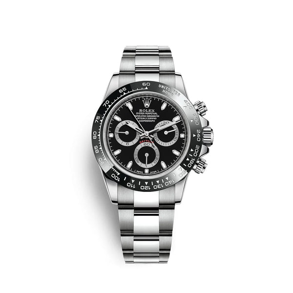 RLX Daytona 40mm Stainless Steel Black
