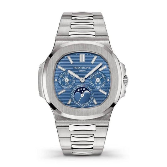 Patek Philippe Nautilus White Gold Moon Phase