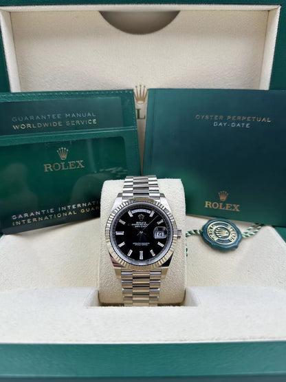 Rolex Day-Date Black Diamonds