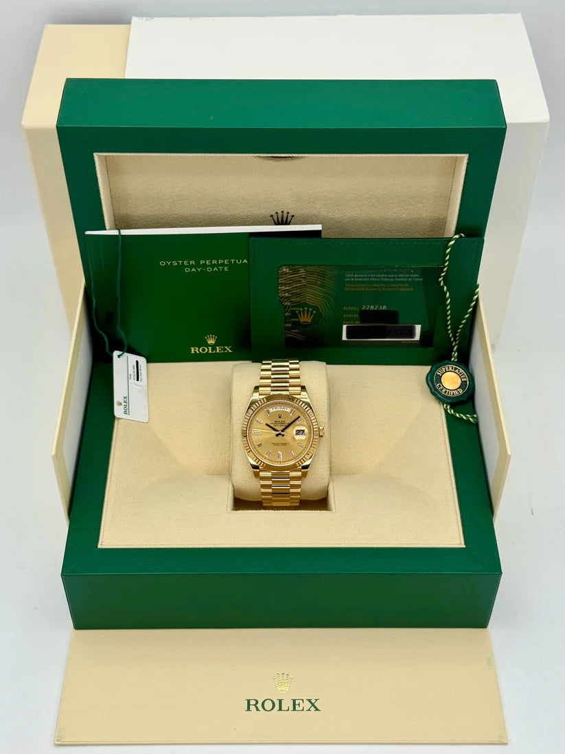 Rolex Day-Date Gold Champagne