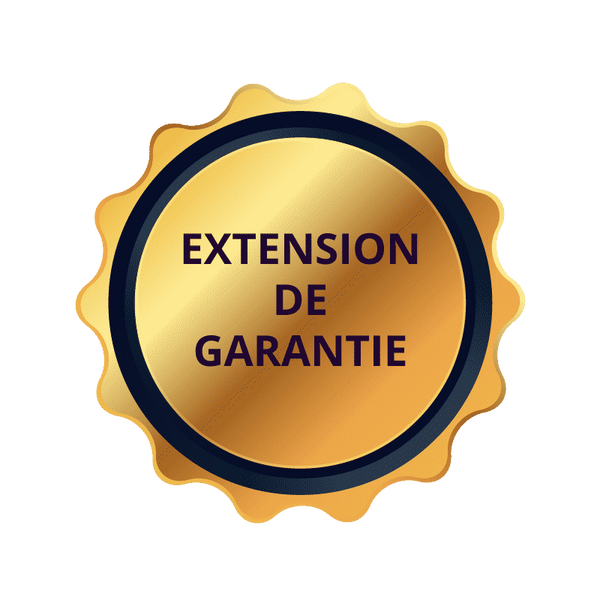 garantie 2 ans et l’extension 5 ans